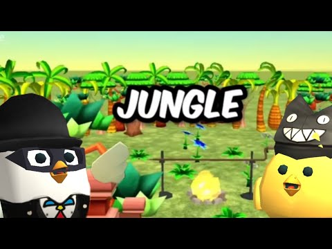 I build a Mini Jungle in Chicken Gun | Video Made By DragonDude