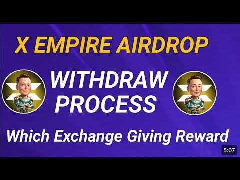 How to withdraw x Empire Airdrop To exchange malayalam