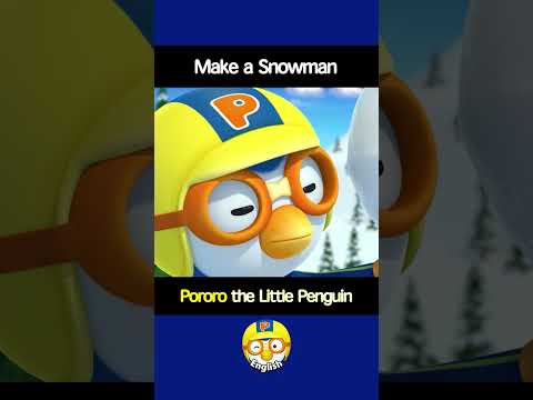 Make a Snowman #Shorts #Pororo