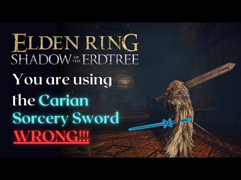 How to Make a Carian Sorcery Sword Build (Detailed Guide) Elden Ring Shadow of the Erdtree