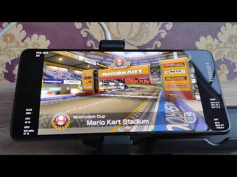 Mario Kart 8 Deluxe Android YuzuEA 58FPS Gameplay Xiaomi11T Pro 12/256 Snapdragon 888 Test