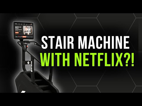 A Home Gym Stair Machine with NETFLIX and More! | Stepr Review