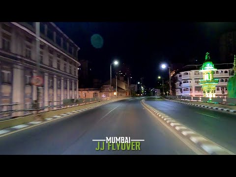 4K Midnight Drive on JJ Flyover | South Mumbai(SoBo)