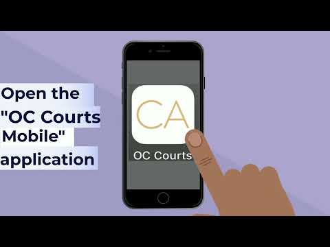 Complex Civil Mobile Application Remote Video Appearance Instructions