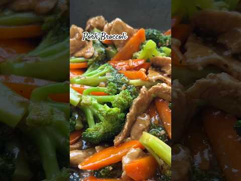 Pork with Broccoli #porkbroccoli #porkwithbroccoli #porkrecipes #food #foodie #fyp