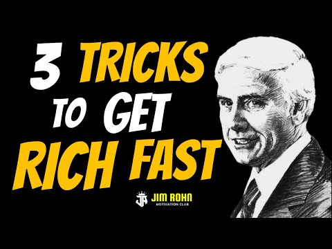 3 Tricks to Get Rich FAST | Jim Rohn Motivation