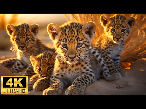 Baby Animals 4K 60FPS UHD - Funny Playful Baby Animals With Relaxing Music And Healing Music #2