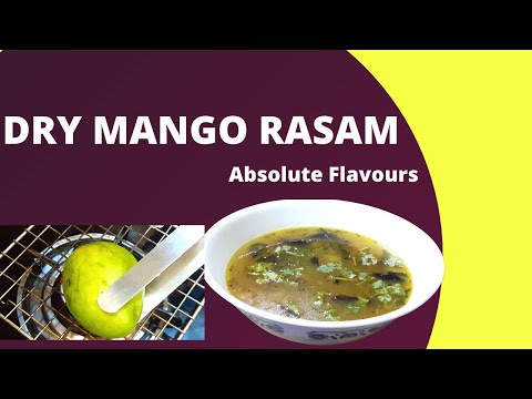 Raw Mango Rasam | BURNT RAW MANGO RASAM