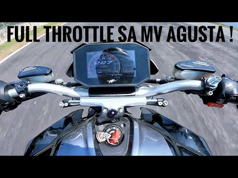 RIDING THE MV AGUSTA! SAGAD !