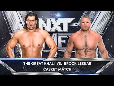 🏴‍☠️Casket Match | The Great Khali vs. Brock Lesnar | NXT No Mercy