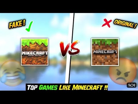 Playing Minecraft Related Games 🤪 #minecraft #viral #youtube