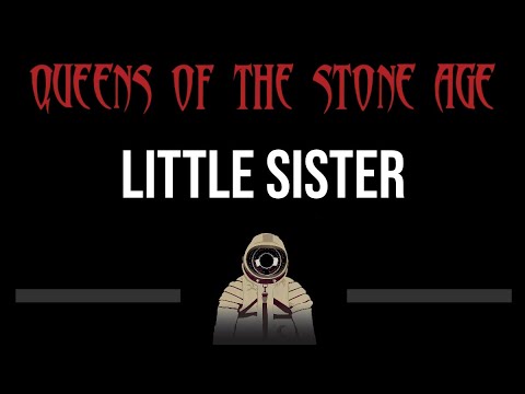 Queens Of The Stone Age • Little Sister (CC) (Upgraded Video) 🎤 [Karaoke] [Instrumental Lyrics]