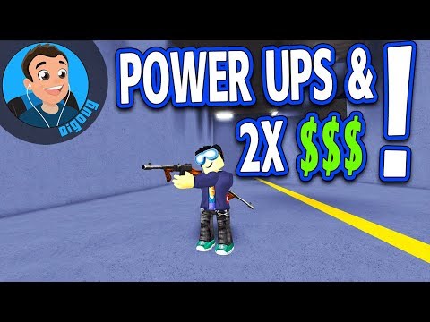 There's an update in Roblox Zombie Attack that gives 2X Money AND drops Power-ups!!