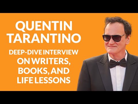 Quentin Tarantino - 90-min longform Interview - 3 Books podcast with Neil Pasricha