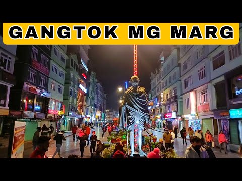 Shopping In Gangtok | Gangtok at Night | Gangtok Mall road | Last Sikkim Vlog