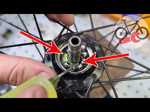 How to Make Your Bicycle Faster. Bike Rear Hub Maintenance | Shimano FH-RM30