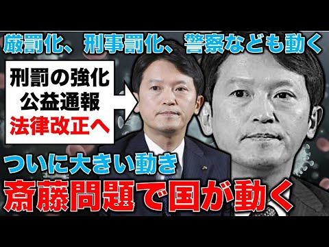 厳罰化・刑法法律改正へ。斎藤元彦兵庫県知事への告発文書問題が国を動かす。安冨歩東京大学名誉教授。一月万冊