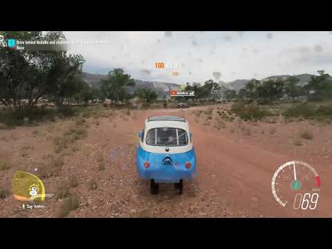 Forza Horizon 3  - Hooning Across Outback in a souped up Isetta