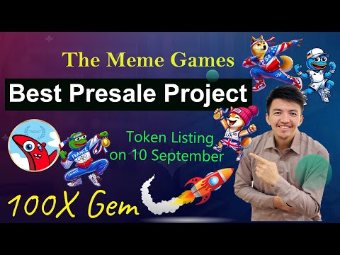 The Meme Games Presale Project | Best Gaming Presale in 2024 | $Mgmes Token Listing on 10 Sept