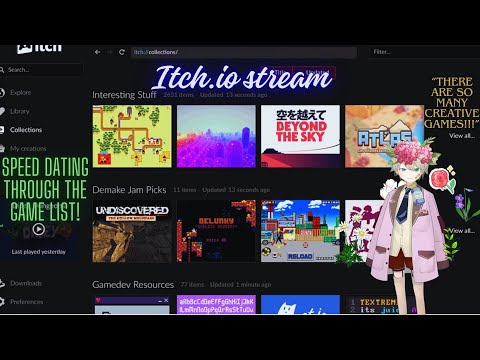 LET'S FIND SOME CUTE GAMES | Itch.io stream!