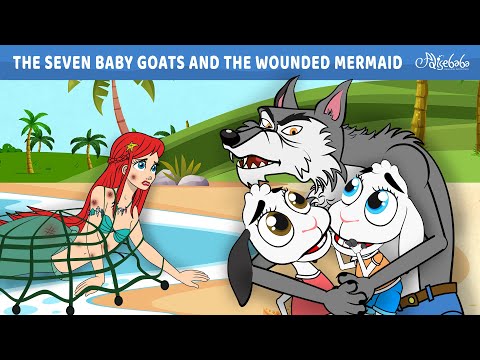 The Seven Little Goats and The Wounded Mermaid | Bedtime Stories for Kids in English | Fairy Tales