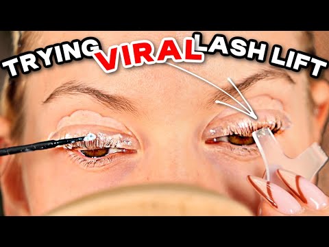 IG MADE ME BUY IT!!! Viral DIY Luxe Lash Lift Kit Test, Review, and Tutorial