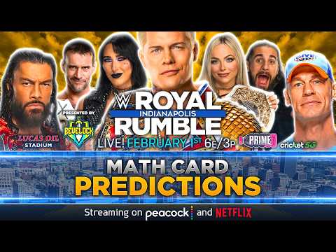 WWE Royal Rumble 2025 - Match Card Predictions | Bevelock