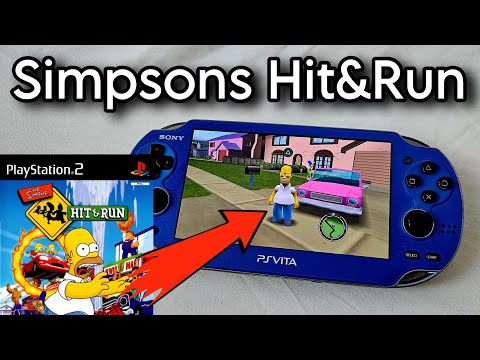 The BIGGEST Ps Vita Port of 2024 is HERE and I LOVE IT | Simpsons Hit & Run