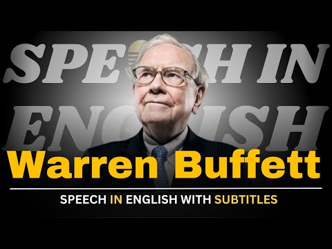 WARREN BUFFETT : Success & Integrity (English Subtitles) | Speeches In English