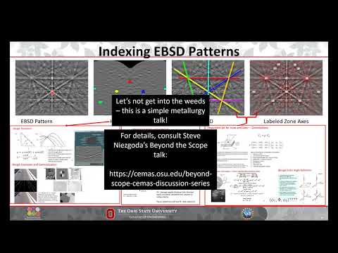 Applications of EBSD for analysis of deformed high temperature materials