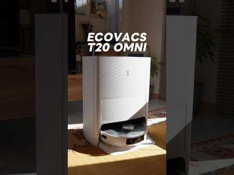 【ECOVACS】最上級ロボット掃除機T20 OMNIを紹介！#ECOVACS #T20OMNI #エコバッグス #ロボット掃除機 #ガジェット #ガジェット紹介 #掃除機