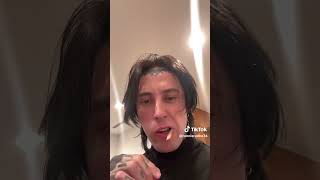 Ronnie Radke stitching a jumpscare at a freaking TikTok user LOL (8/2024)