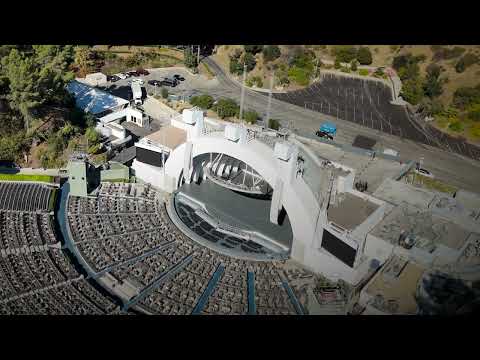 BEST DRONE FILMING - Historic Hollywood and the Hollywood Bowl