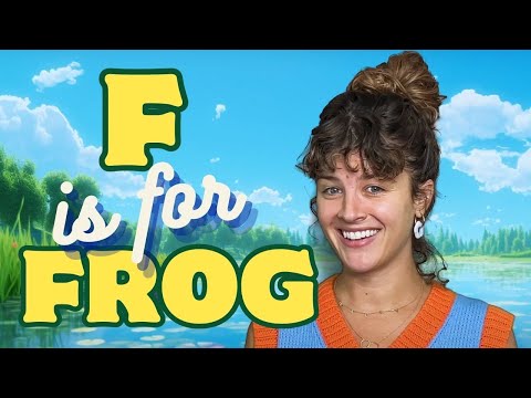 Letter F for FROG | Sing & Learn with Birdie | Educational Videos | Toddler Speech & Development