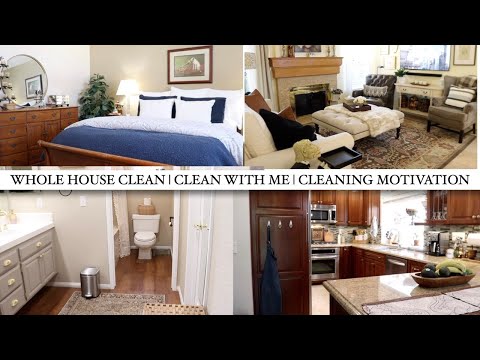 WHOLE HOUSE CLEAN | CLEAN WITH ME | CLEANING MOTIVATION