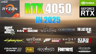 RTX 4050 Laptop in Early 2025 : 15 Games Tested - Best Budget Gaming Laptop GPU!