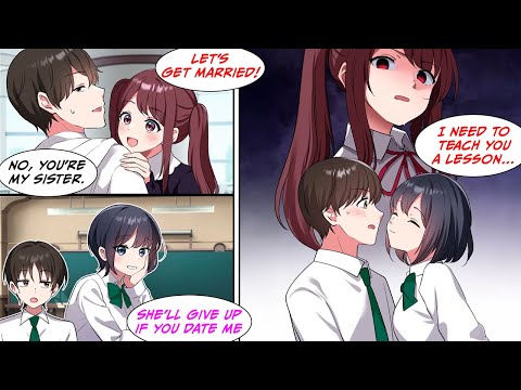 [Manga Dub] SISTER COMPLEX: Fake Dating My Friend to Cure My Sister but I awaken her YANDERE...!!!