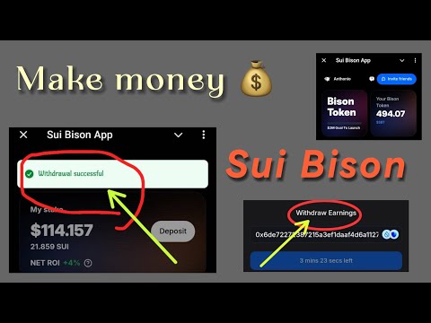 Sui Bison: How to join Sui Bison project and make money | Sui Bison full tutorial.