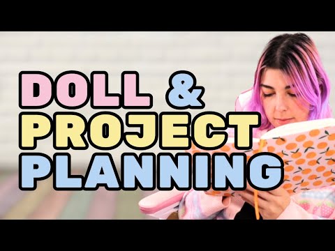 Planning Art Projects and Releases for 2024 : Ball Jointed Doll Artist VLOG