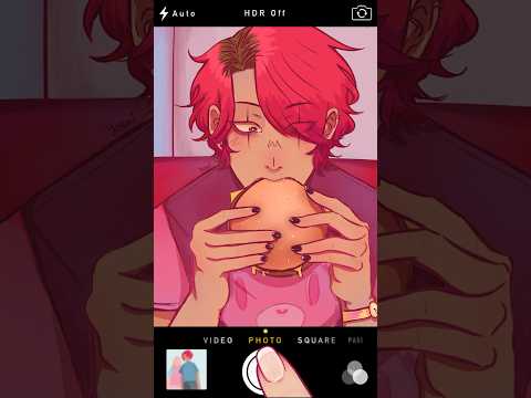 It’s fine I guess #art #drawing #artist #digitalart #speedpaint #burger #oc