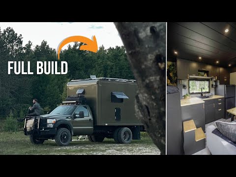 Box Truck to Tiny Home - Timelapse - Start to Finished