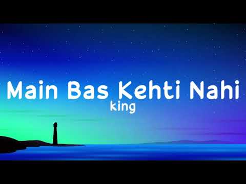 Main Bas kehti Nahi (lyrics) - King | The Gorilla Bounce | Prod by. Section 8| LS04 | LyricsStore 04