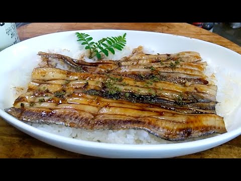 相模湾の船釣りで釣ったタチウオを蒲焼にして食べてみた