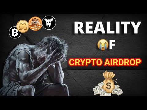 Dark Reality Of Crypto Airdrop 😠 Explained Crypto airdrop For Beginner