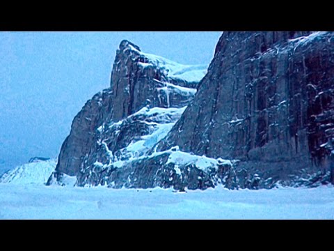 Camp under the Polar Sun Spire - Sam Ford Fiord 2010 expedition