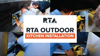 Florida Outdoor Kitchen | Detailed RTA Installation Walkthrough