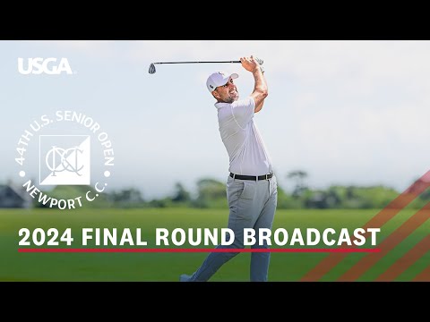 2024 U.S. Senior Open (Final Round + Playoff): Bland & Fujita Duel at Newport C.C. | Full Broadcast