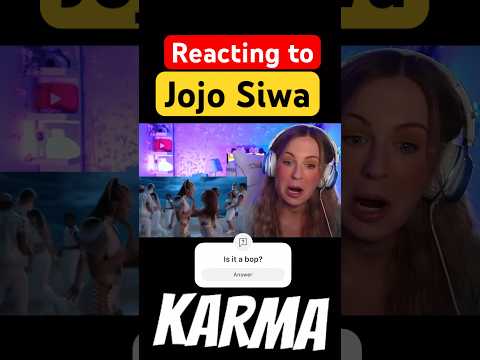 First time reaction to JoJo Siwa KARMA ￼