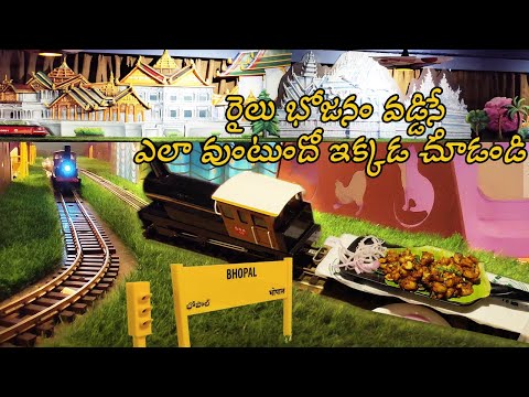 Train Restaurant in Hyderabad🚂🚥 | Platform 65 @ Kukatpally | Toy Train Restaurant #UrbanVillage