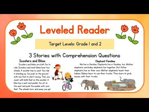 Reading for Grade 1 and Grade 2 | Reading Comprehension | Learn English Through Stories (Set 12)